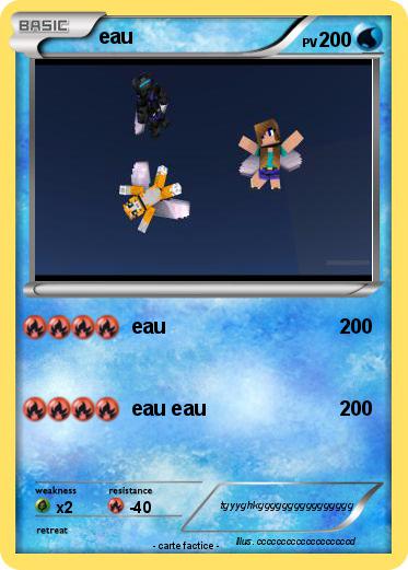 Pokemon eau