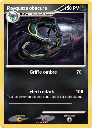 Pokemon Rayquaza obscure