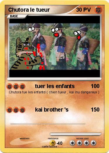 Pokemon Chutora le tueur