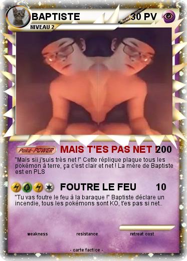 Pokemon BAPTISTE