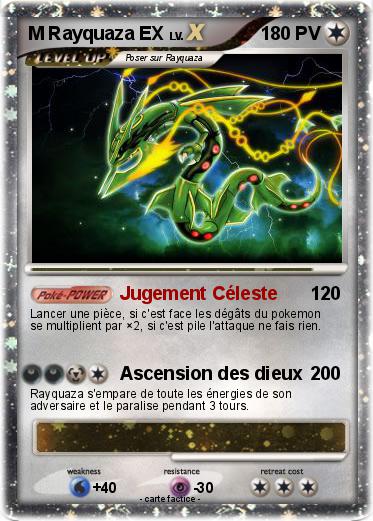 Pokemon M Rayquaza EX