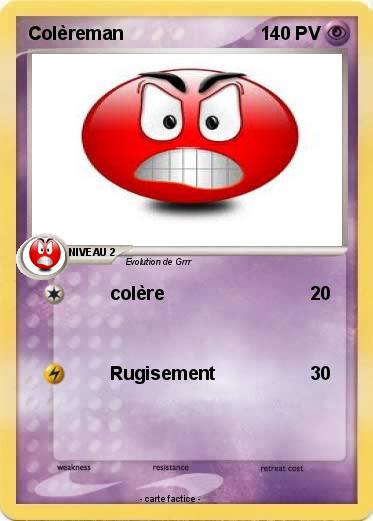Pokemon Colèreman