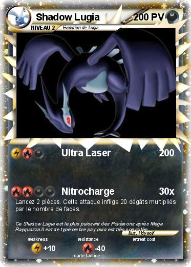 Pokemon Shadow Lugia