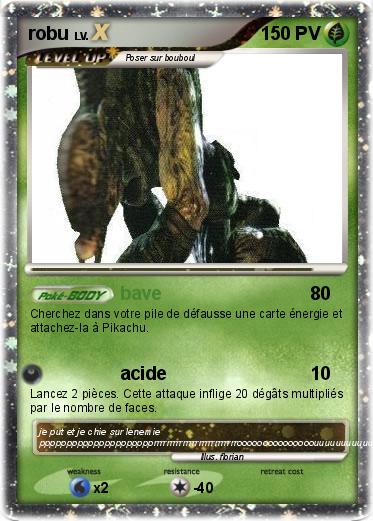 Pokemon robu