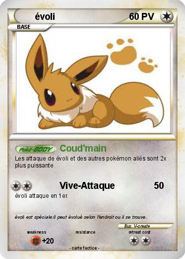Pokemon évoli