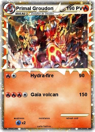 Pokemon Primal Groudon