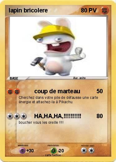 Pokemon lapin bricolere