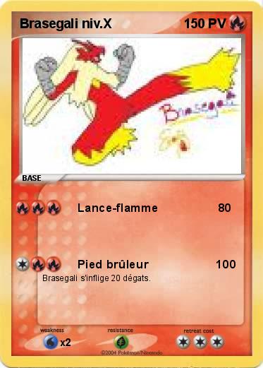 Pokemon Brasegali niv.X