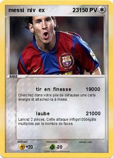 Pokemon messi  niv  ex                  23       
