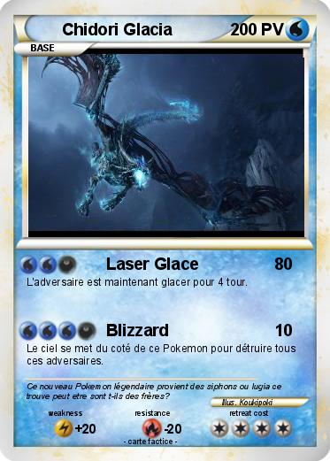 Pokemon Chidori Glacia