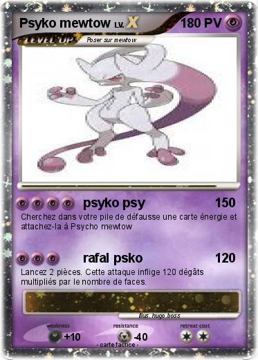Pokemon Psyko mewtow