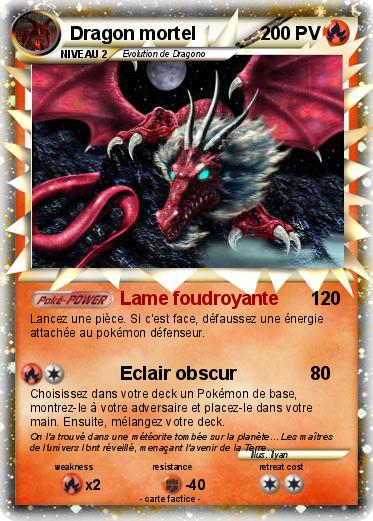 Pokemon Dragon mortel