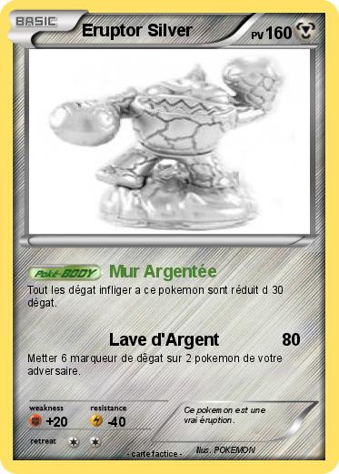 Pokemon Eruptor Silver