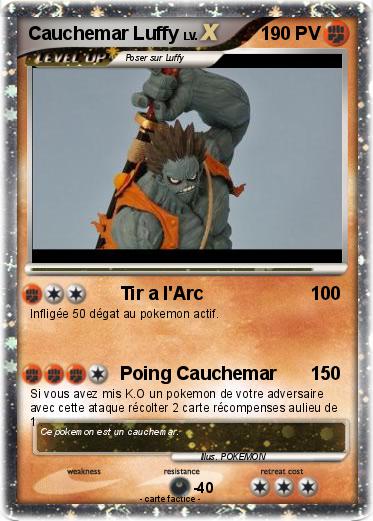 Pokemon Cauchemar Luffy