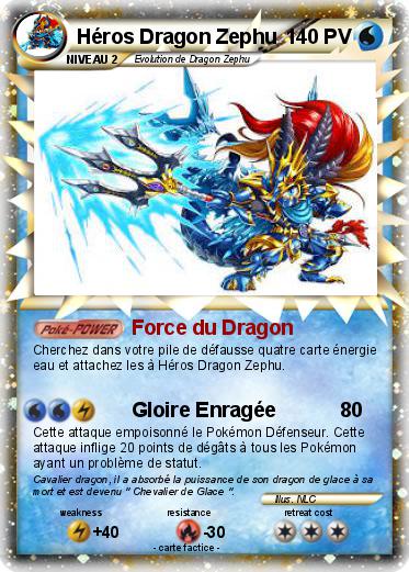 Pokemon Héros Dragon Zephu
