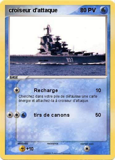 Pokemon croiseur d'attaque