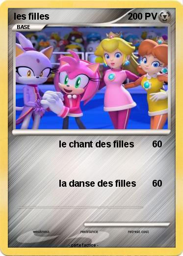Pokemon les filles