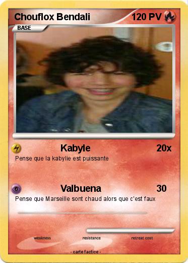 Pokemon Chouflox Bendali