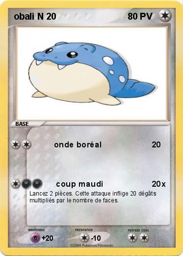 Pokemon obali N 20