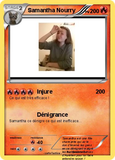 Pokemon Samantha Nourry