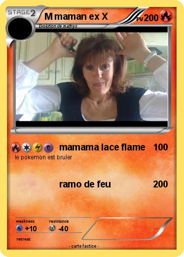 Pokemon M maman ex X