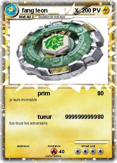 Pokemon fang leon                 X