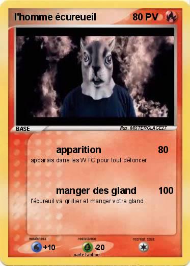 Pokemon l'homme écureueil