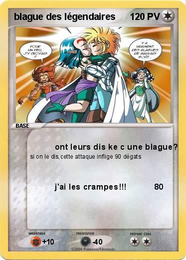 Pokemon blague des légendaires