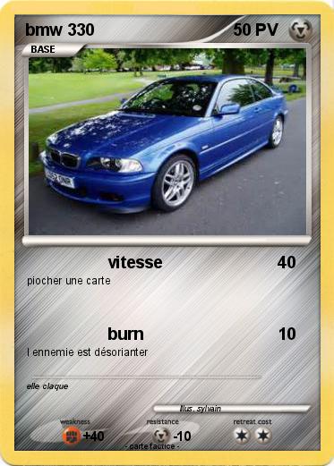 Pokemon bmw 330