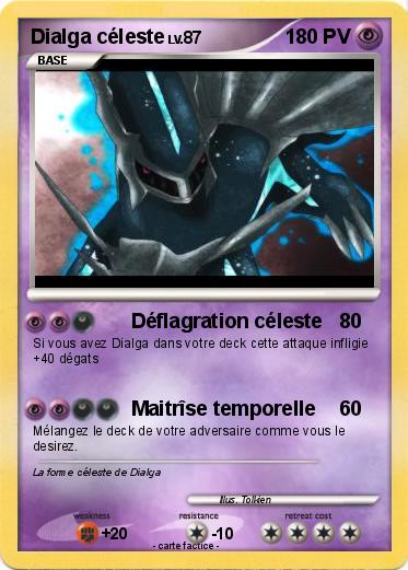 Pokemon Dialga céleste