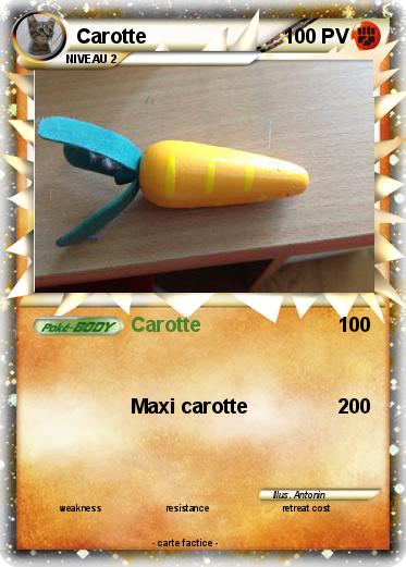 Pokemon Carotte