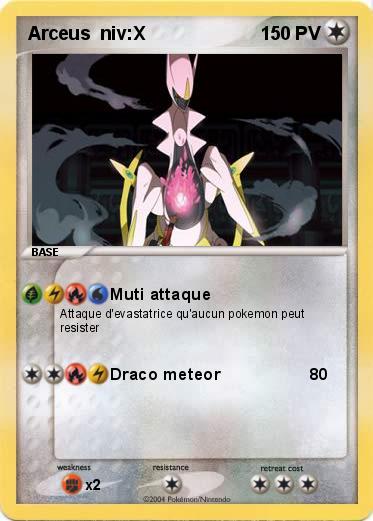 Pokemon Arceus  niv:X