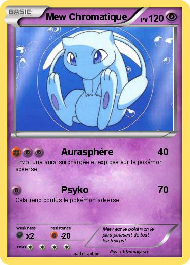 Pokemon Mew Chromatique