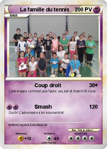 Pokemon La famille du tennis