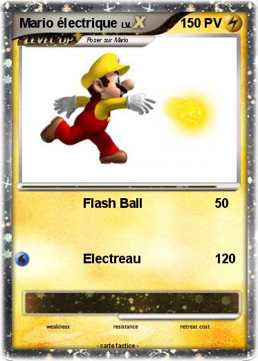 Pokemon Mario électrique