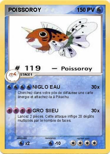 Pokemon POISSOROY