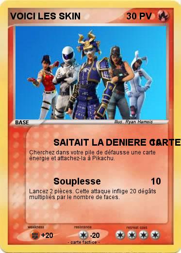 Pokemon VOICI LES SKIN