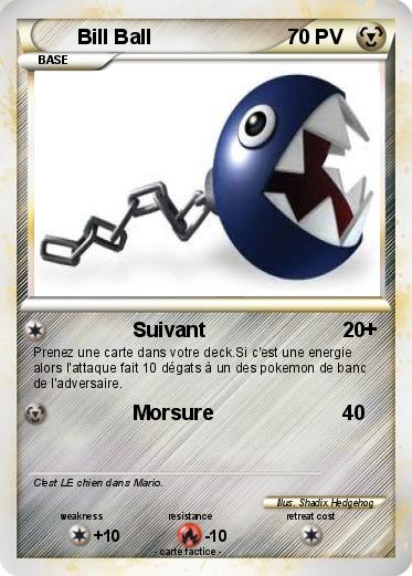 Pokemon Bill Ball