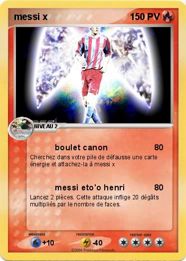 Pokemon messi x