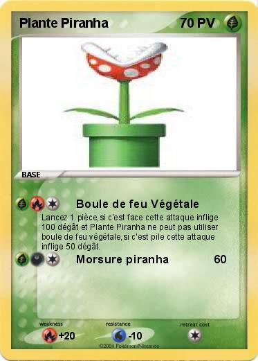 Pokemon Plante Piranha