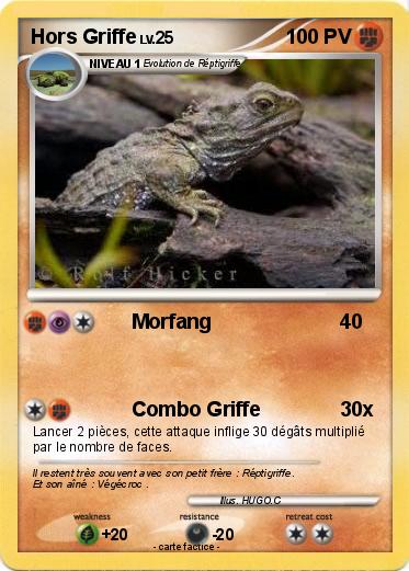 Pokemon Hors Griffe