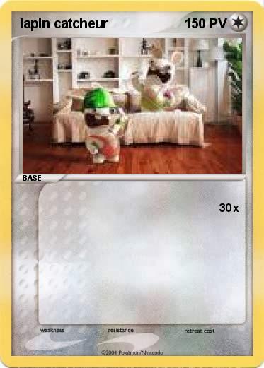 Pokemon lapin catcheur