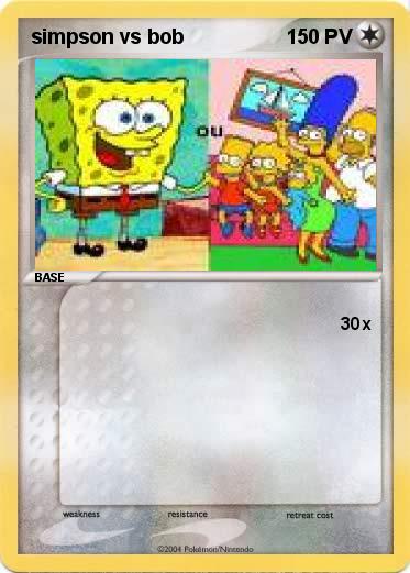 Pokemon simpson vs bob