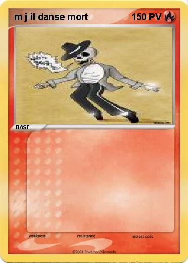 Pokemon m j il danse mort
