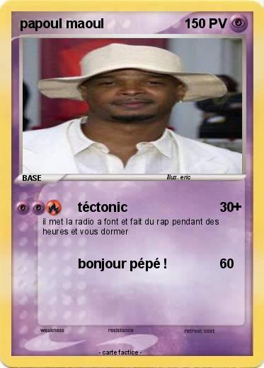 Pokemon papoul maoul