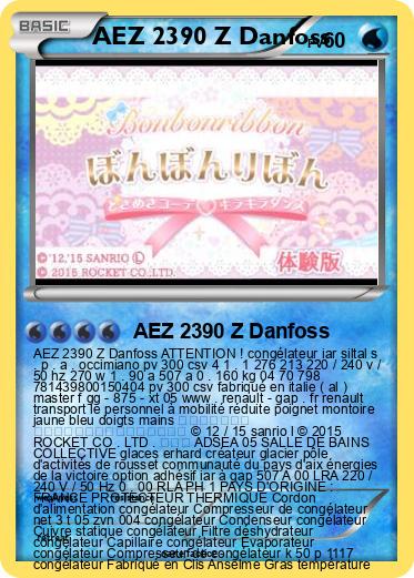 Pokemon AEZ 2390 Z Danfoss