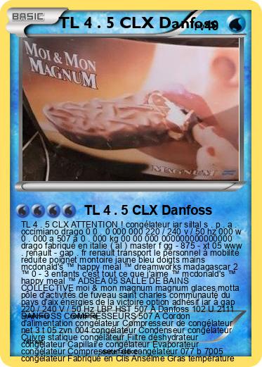 Pokemon TL 4 . 5 CLX Danfoss