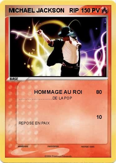 Pokemon MICHAEL JACKSON   RIP