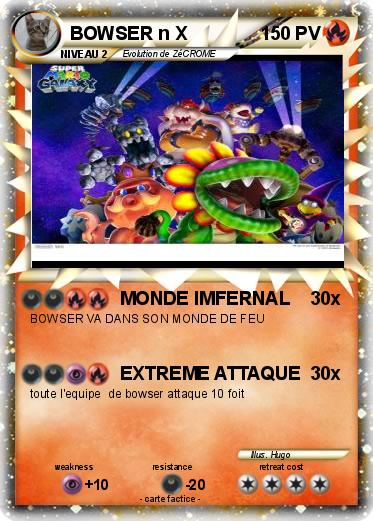 Pokemon BOWSER n X