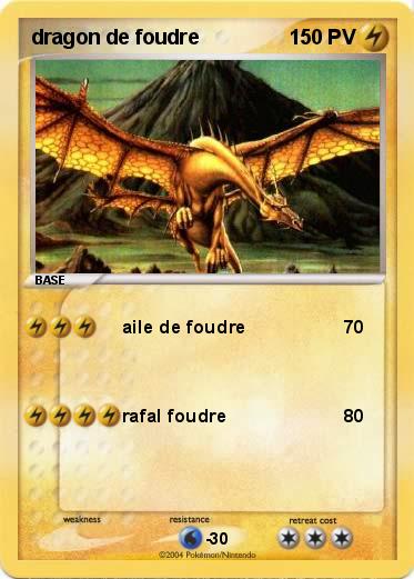 Pokemon dragon de foudre